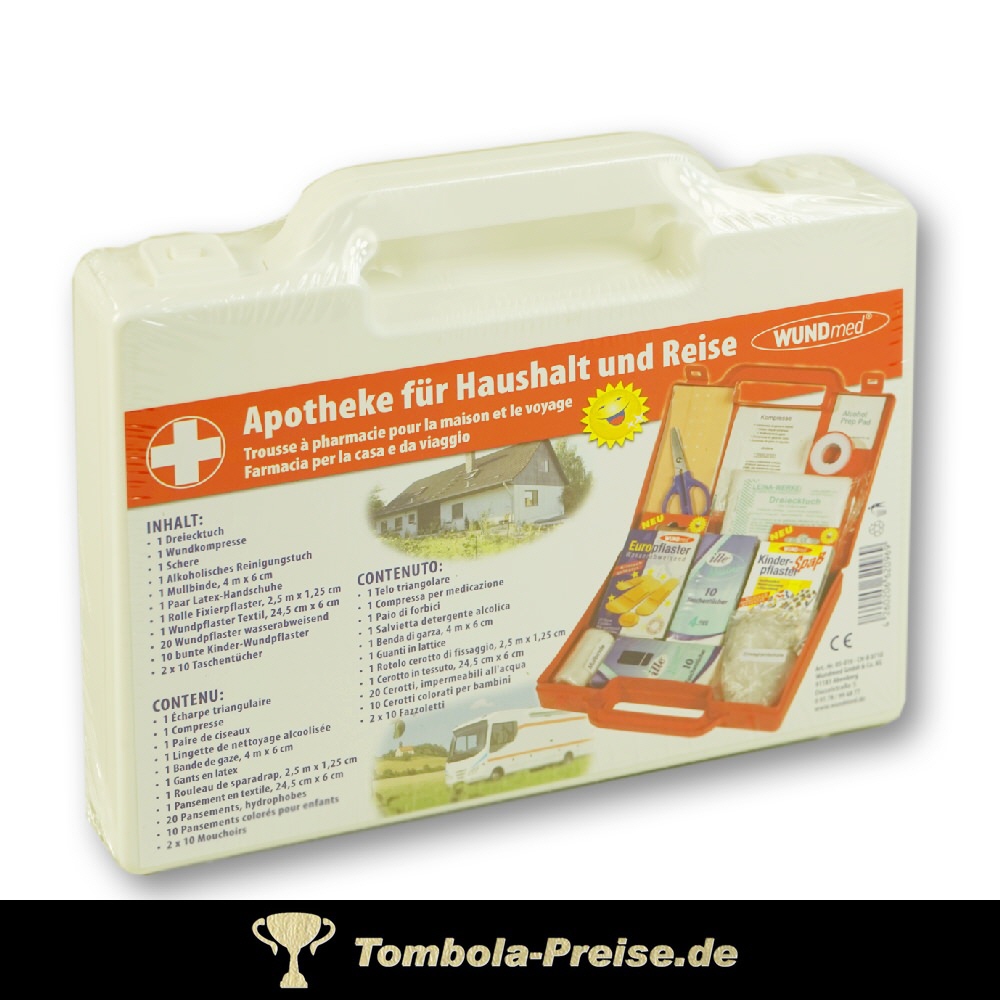 TreuePräsent Reiseapotheke