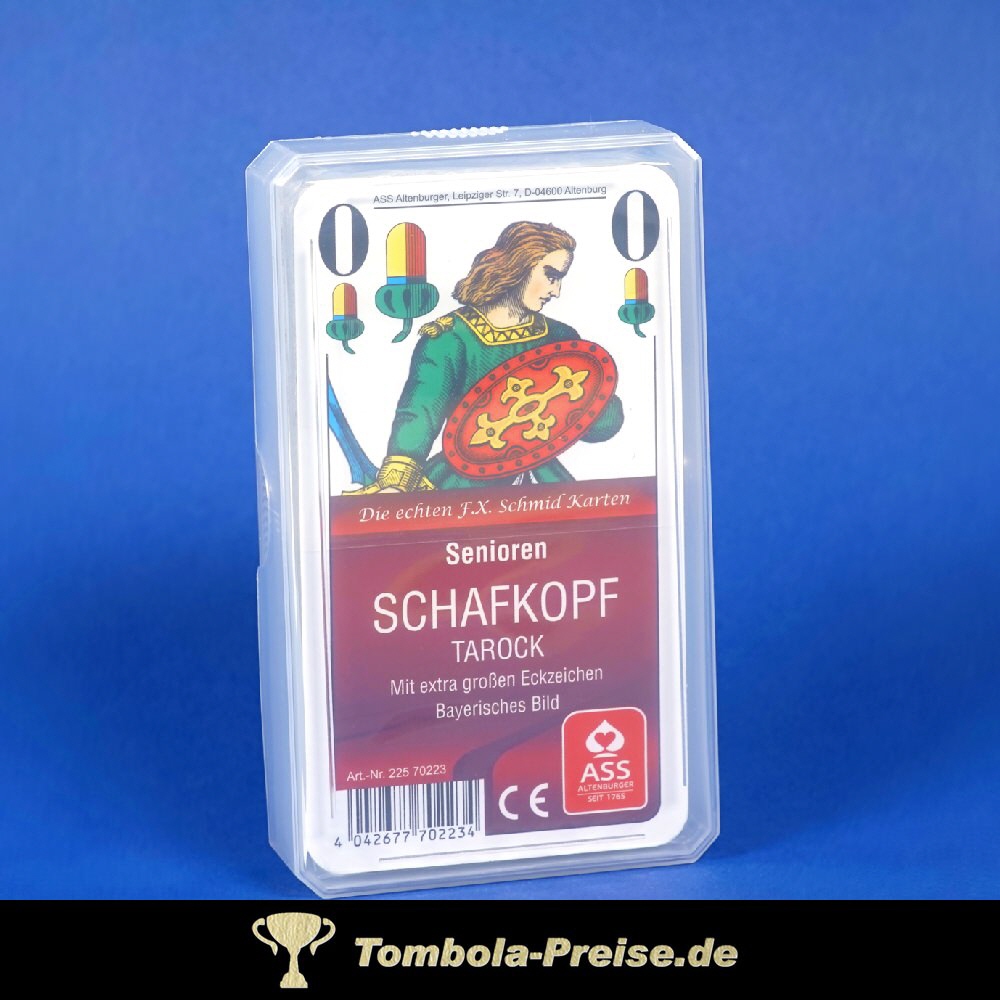 Schafkopfkarten für Senioren