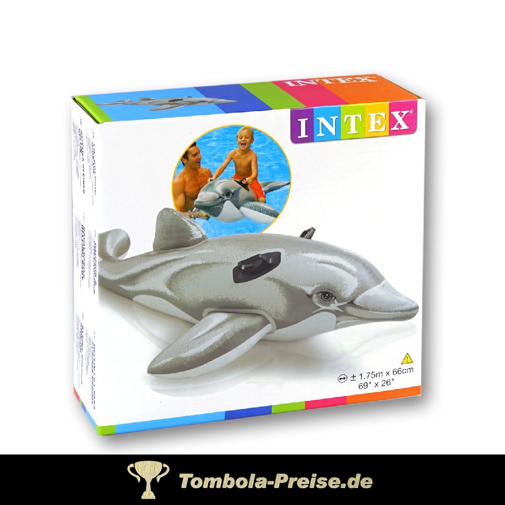 Schwimmtier Delfin zum Aufblasen