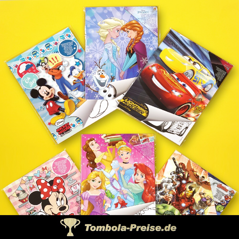 Disney Malblöcke DIN A4