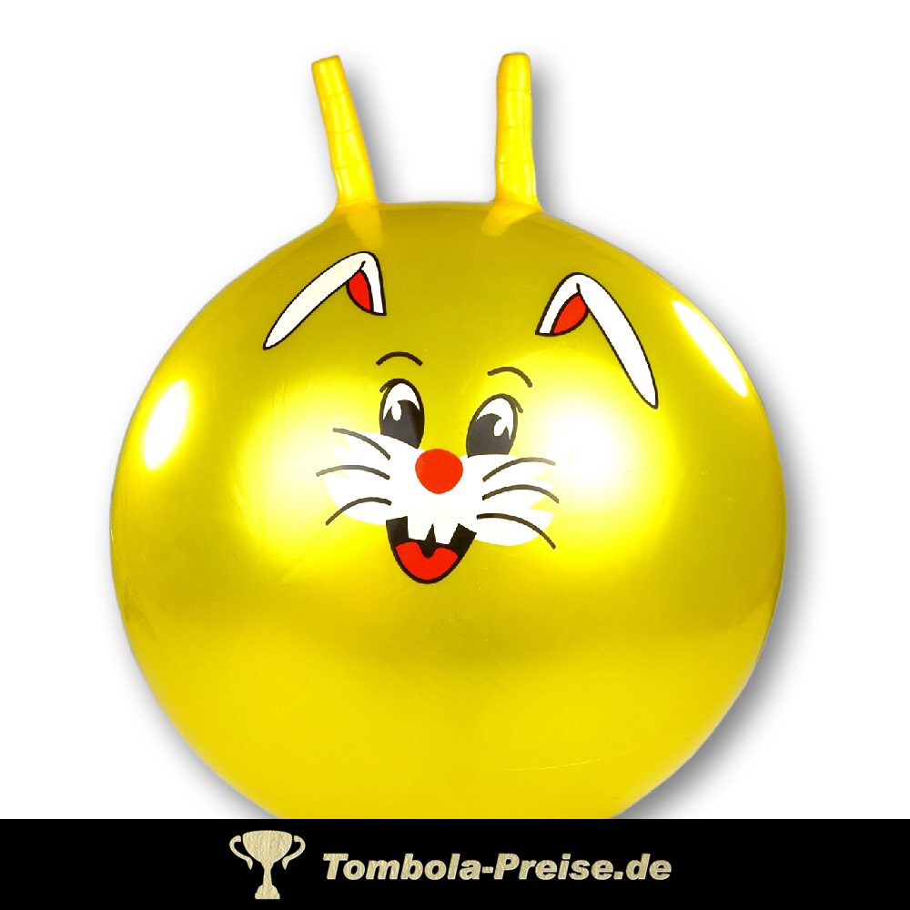 Hüpfball mit Tiergesicht