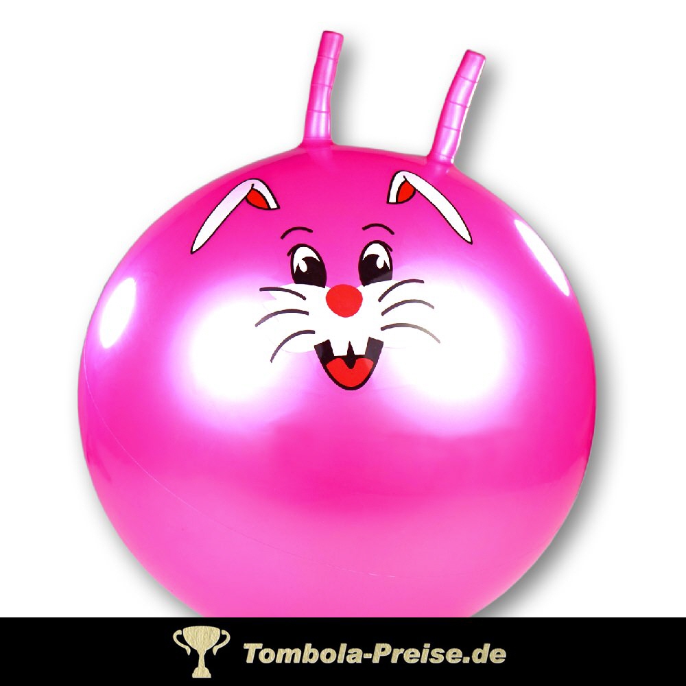 Hüpfball mit Tiergesicht