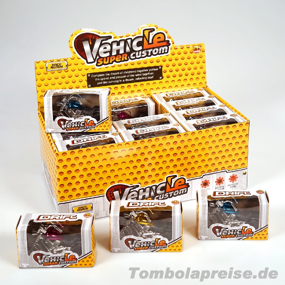 Tombolapreis Spielzeug-Motorrad Rückzug