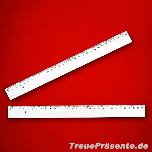 Lineal 30 cm mit individuellem Druck