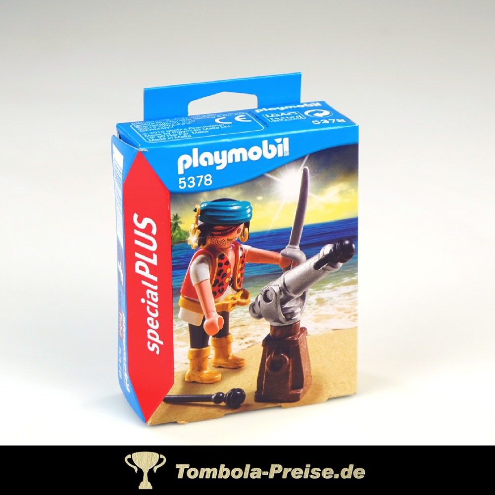 Playmobil Pirat mit Kanone