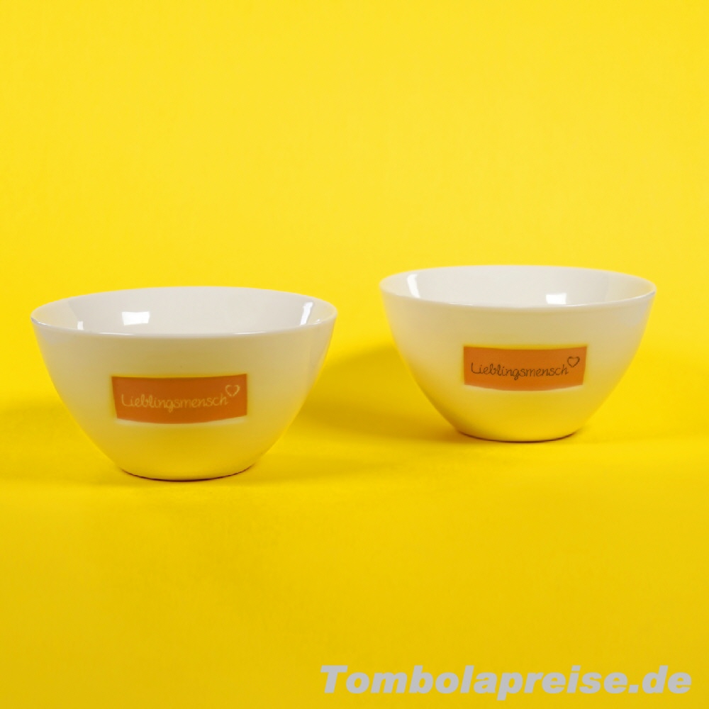 Tombolapreis Müsli-Schale Lieblingsmensch