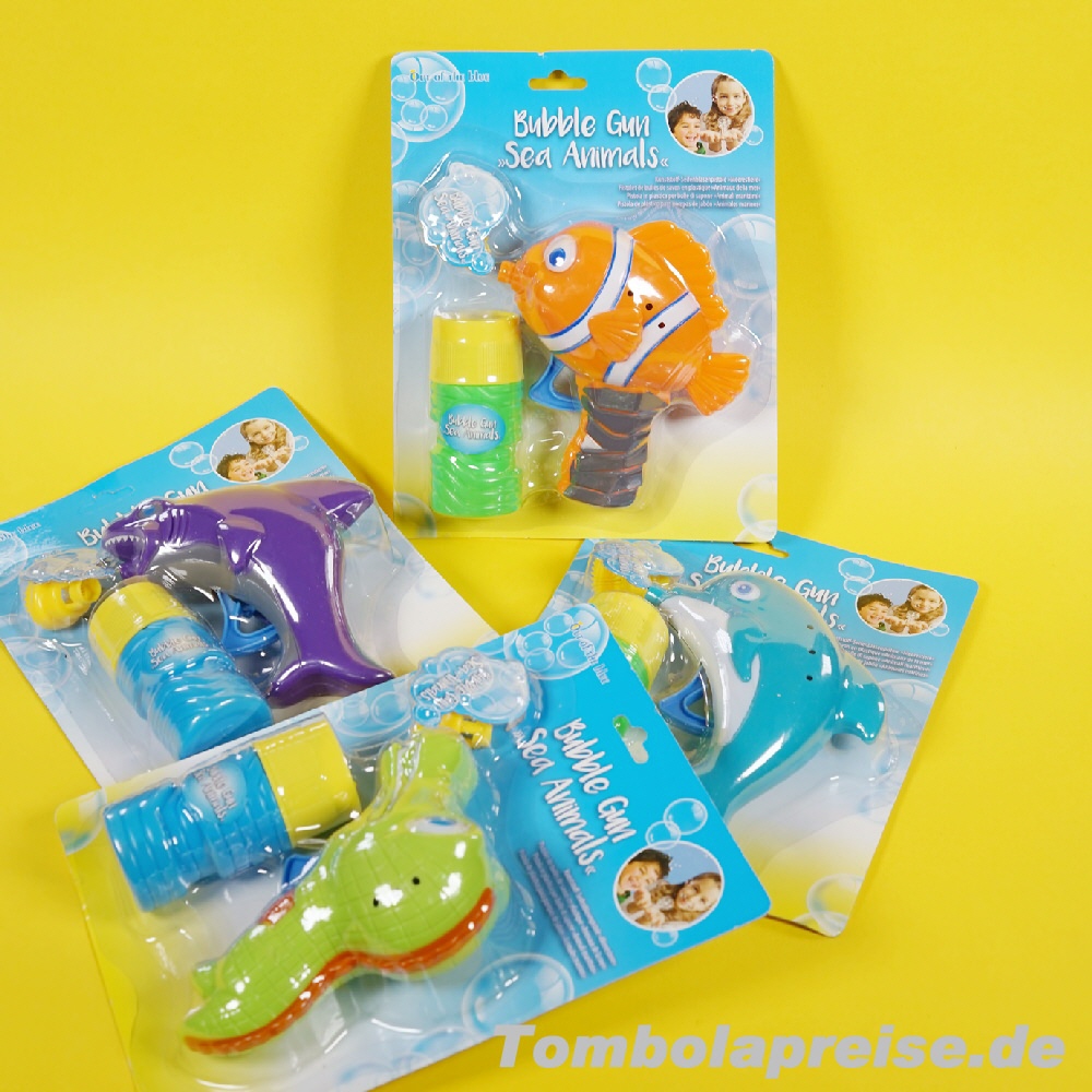 Tombolapreis Seifenblasen Meerestiere