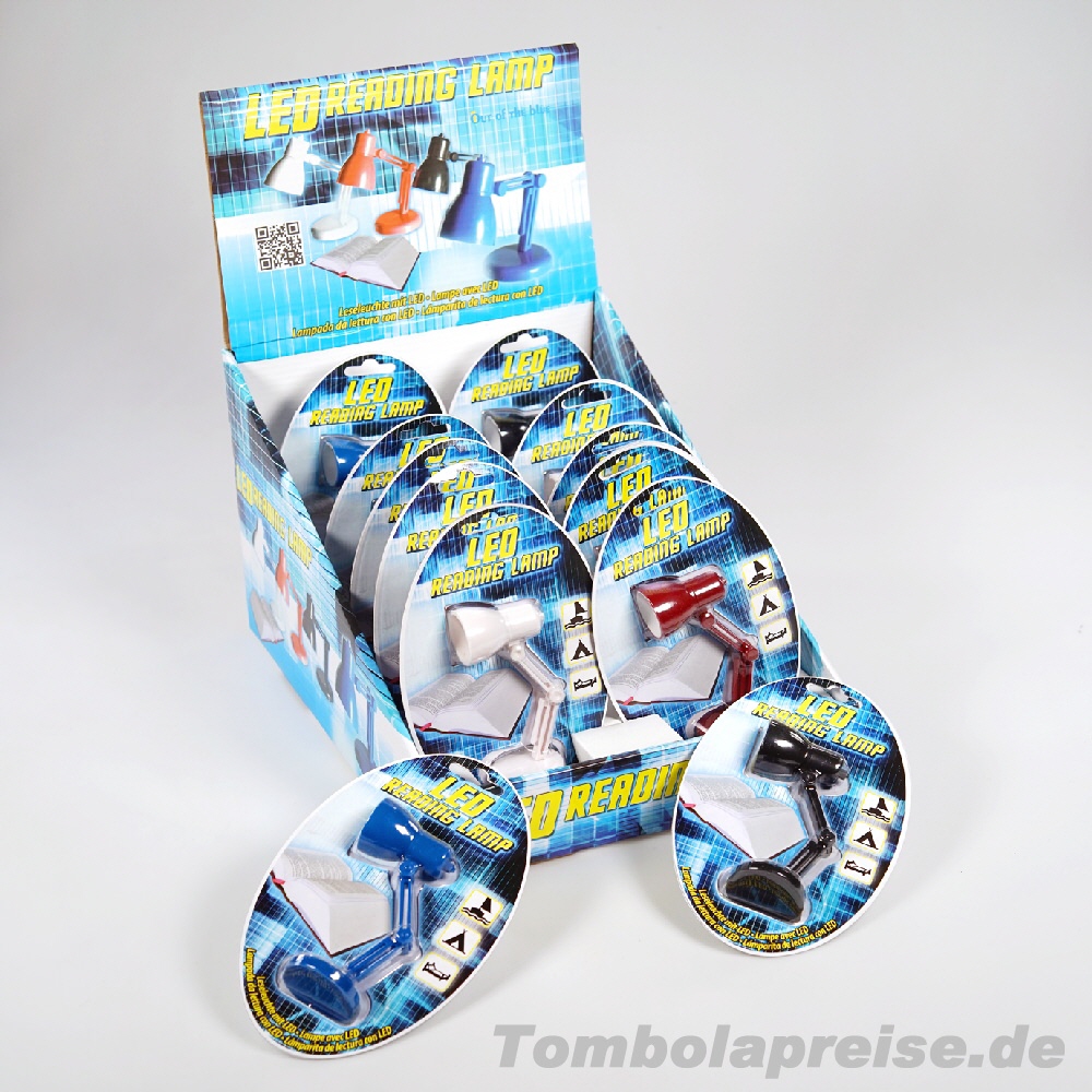 Tombolapreis Leseleuchte LED