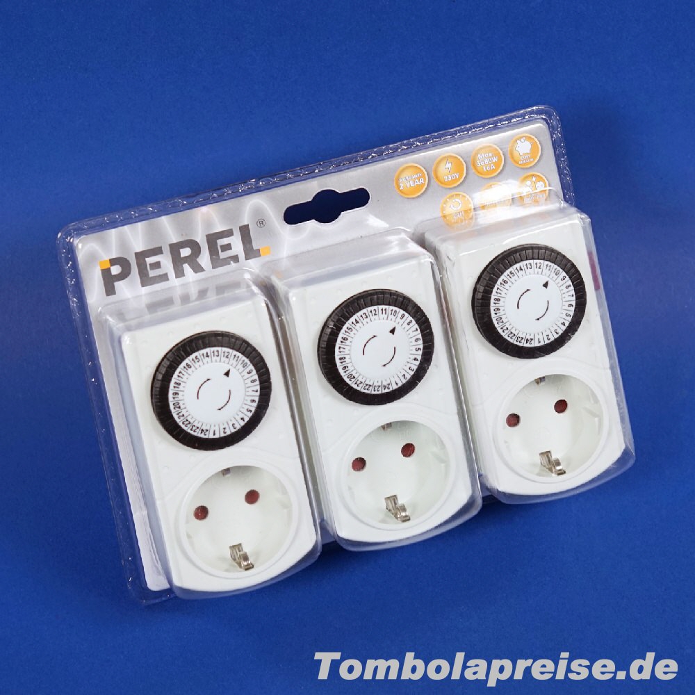 Tombolapreis Zeitschaltuhr 3er-Set