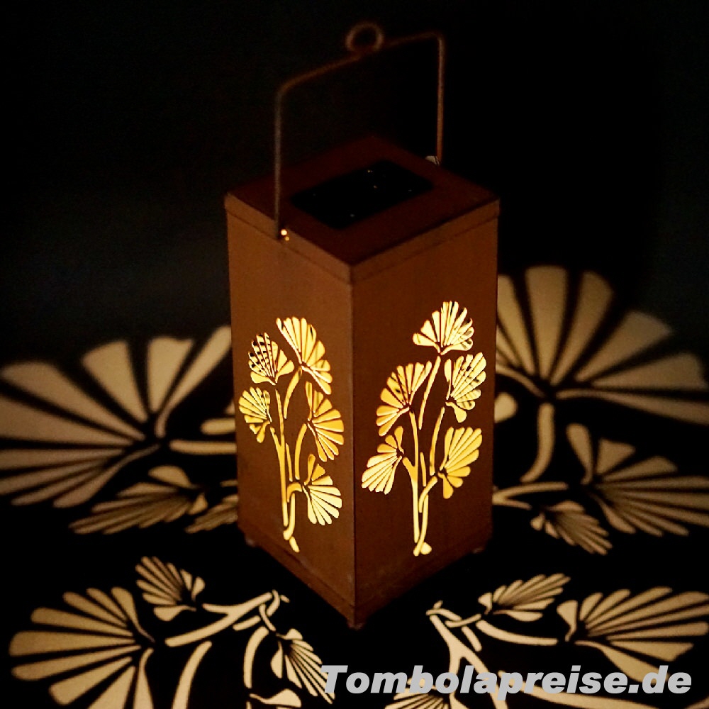 Tombolapreis Solar-Schattenlaterne