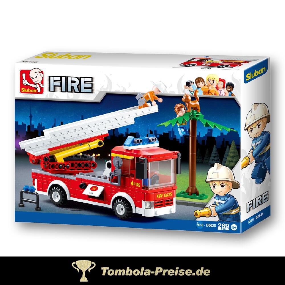 Steckbaukasten Feuerwehrfahrzeug
