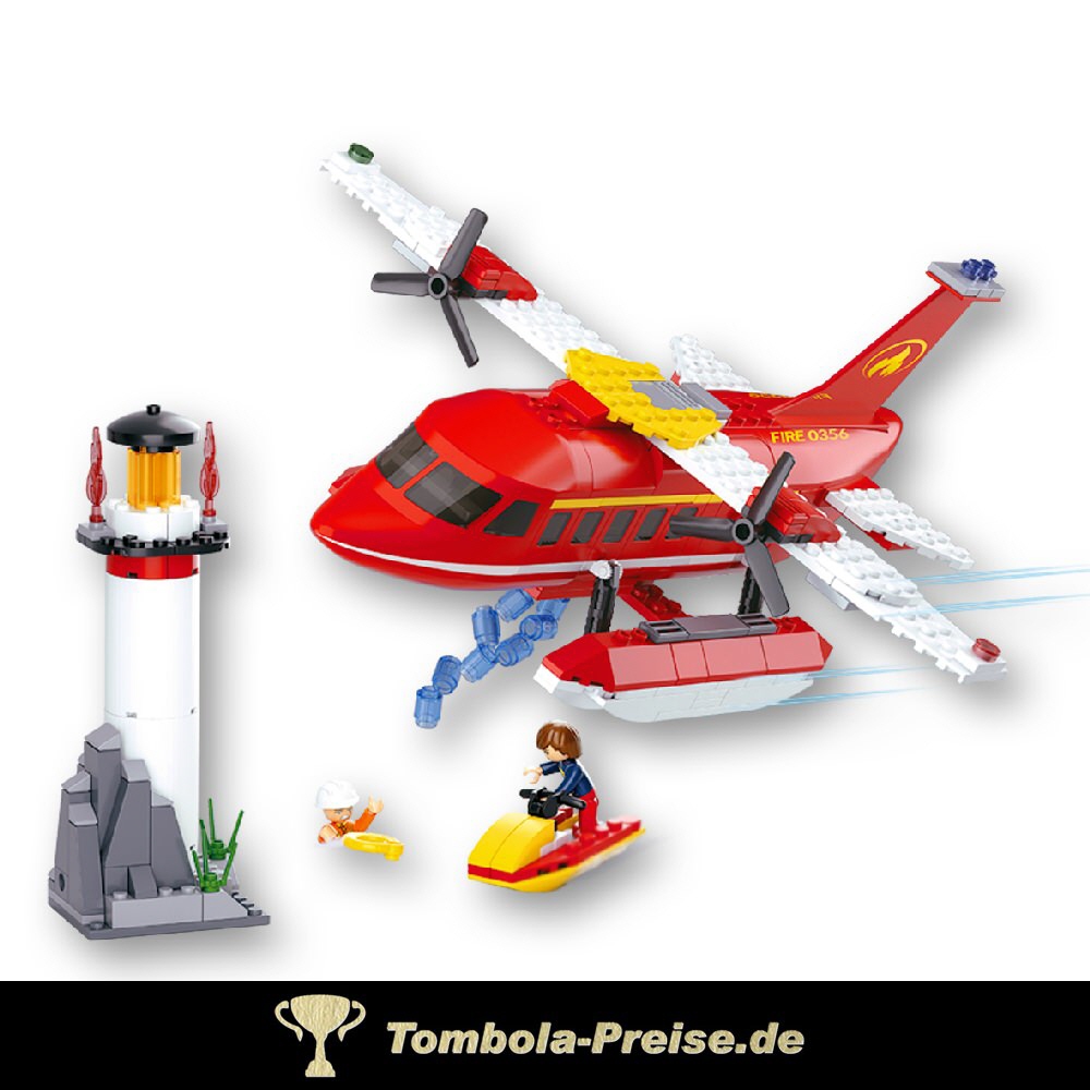 Löschflugzeug Steckbaukasten