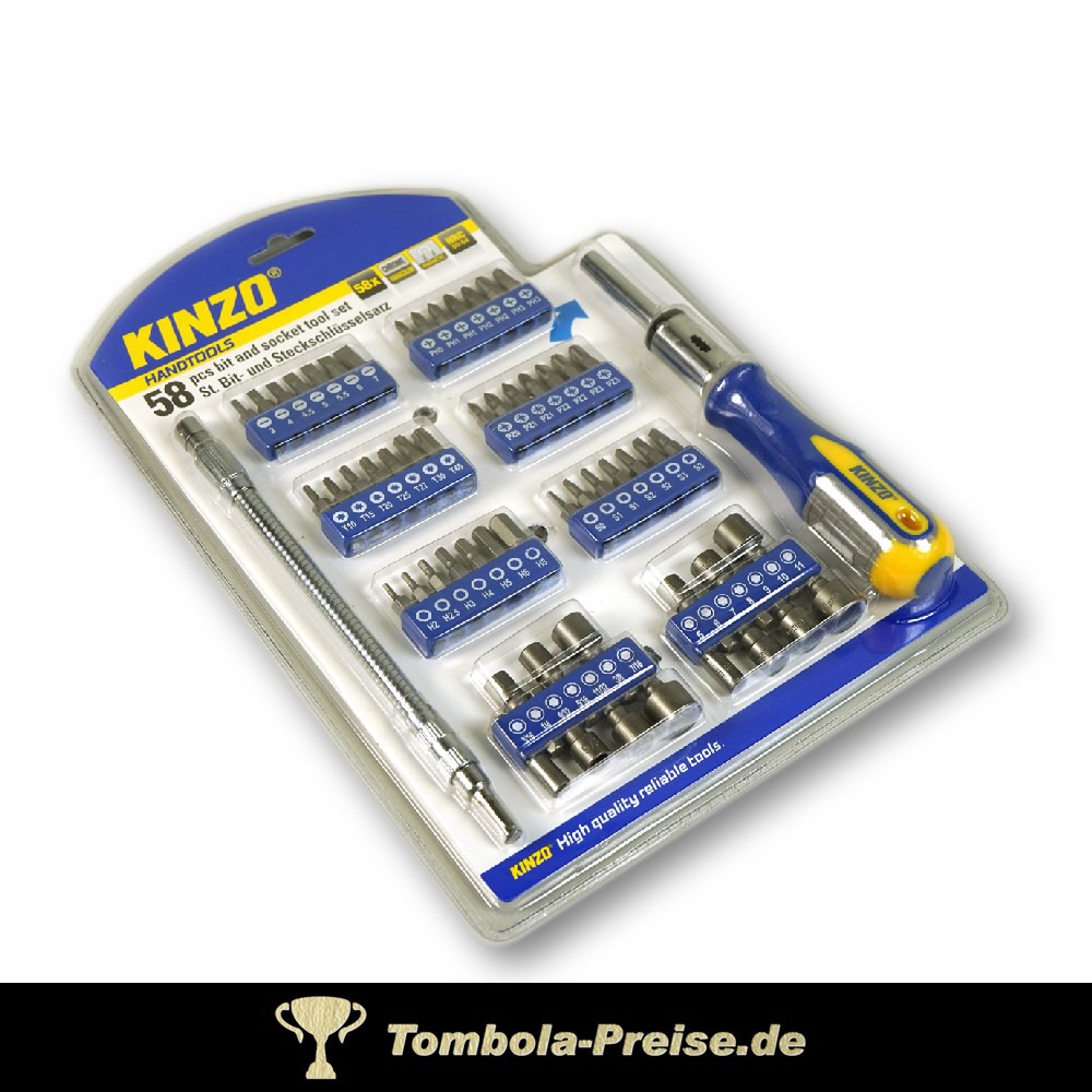TreuePräsent Bit- & Steckschlüsselsatz