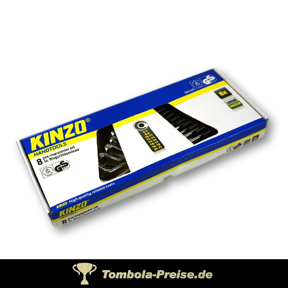 TreuePräsent Ringschlüsselsatz 8 Teile