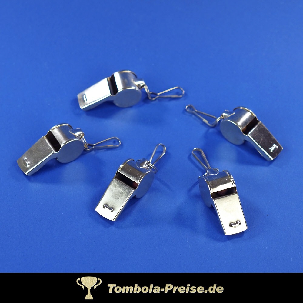 Metall-Trillerpfeife