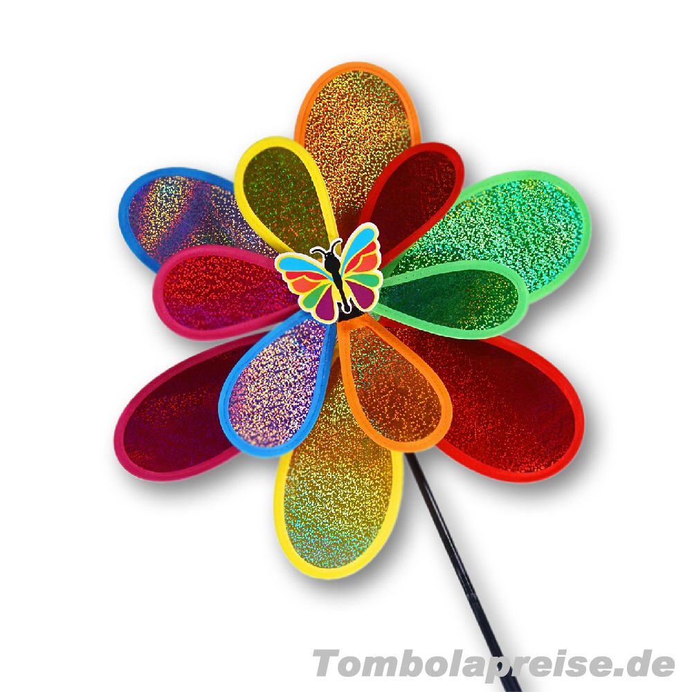 Tombolapreis Windblume mit 2 Rädern