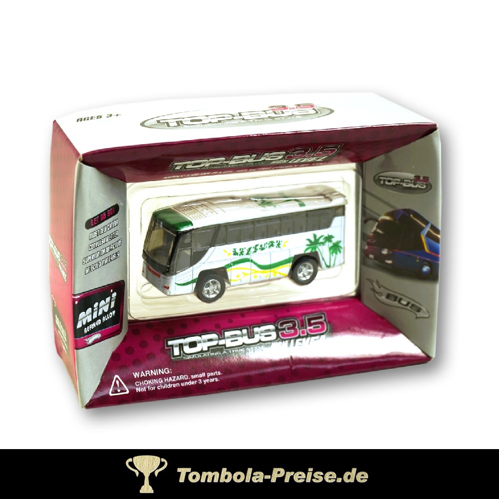 TreuePräsent Top Bus Miniaturfahrzeug