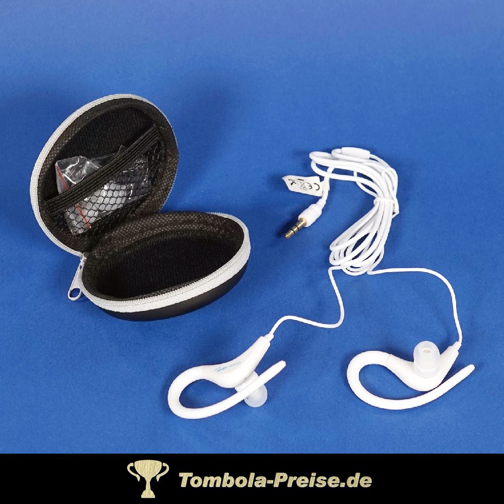 Reise-Kopfhörer In-Ear mit Etui