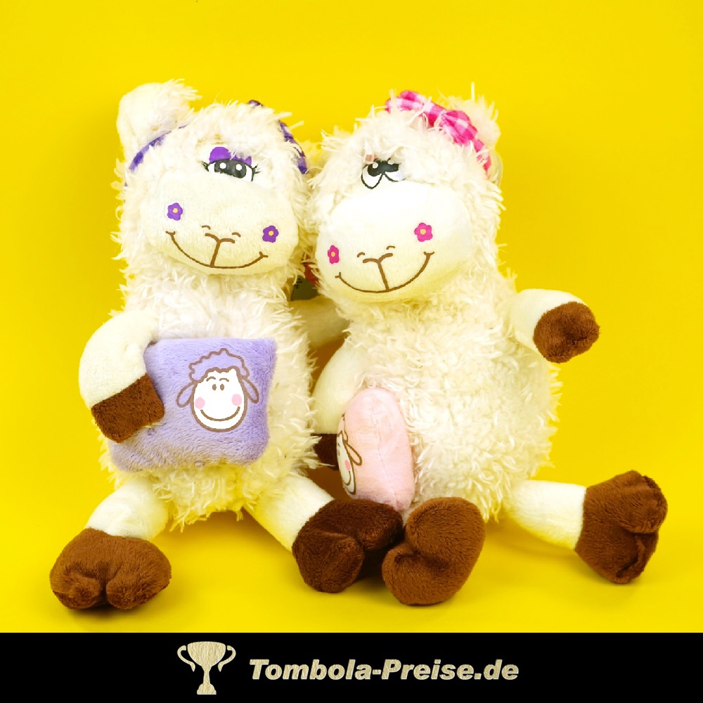 Plüsch-Schaf mit Kissen