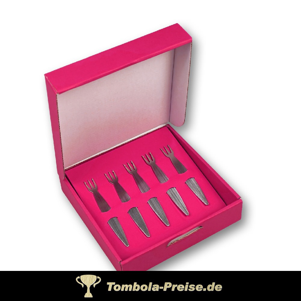 Geschenk-Set fünf Pommesgabeln Modell 01