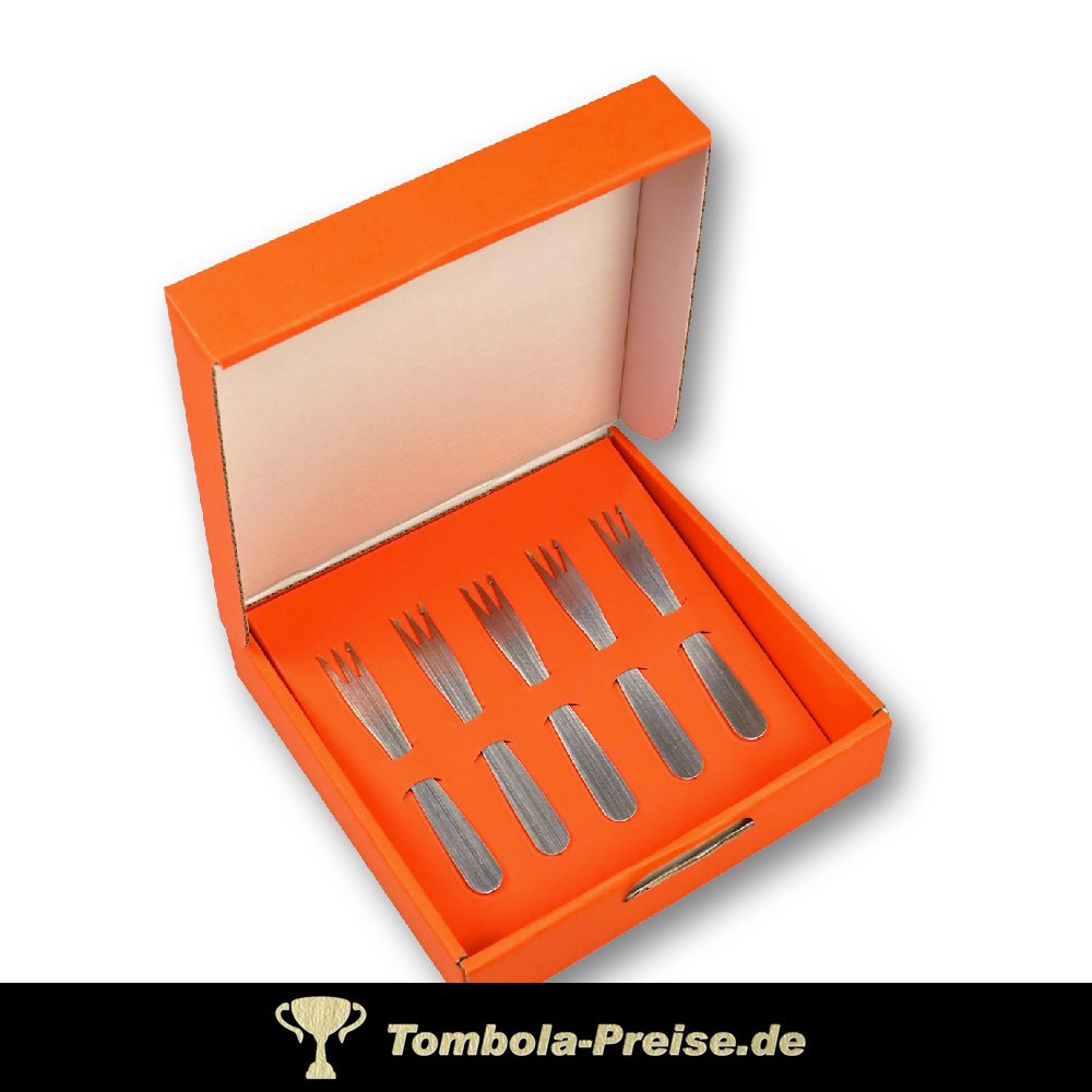 Geschenk-Set fünf Pommesgabeln Modell 03