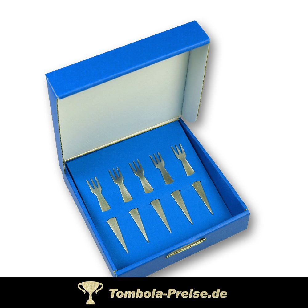 Geschenk-Set fünf Pommesgabeln Modell 05