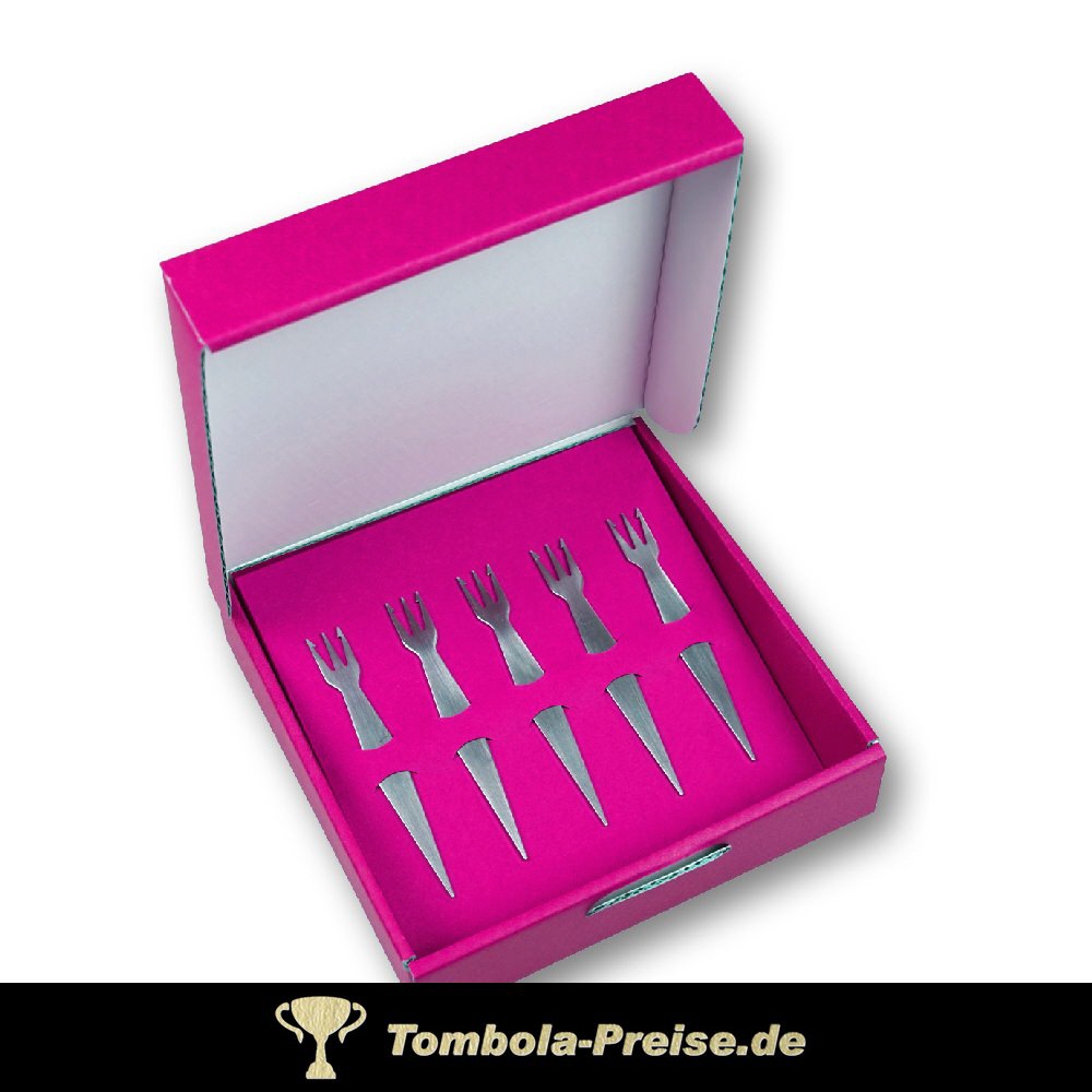 Geschenk-Set fünf Pommesgabeln Modell 05