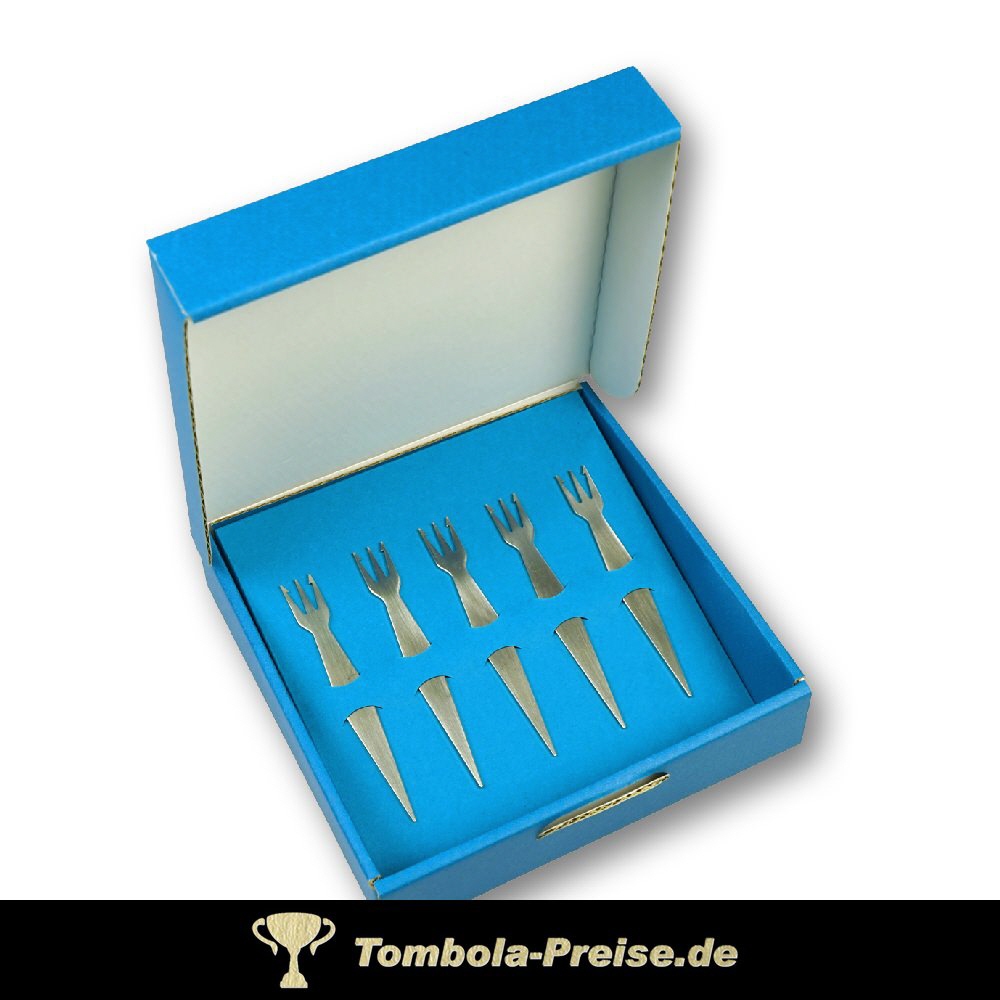Geschenk-Set fünf Pommesgabeln Modell 05