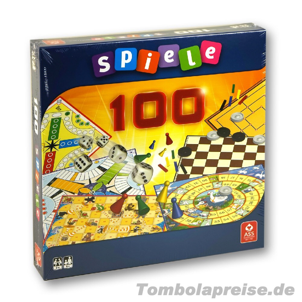 Tombolapreis 100-Spiele-Sammlung