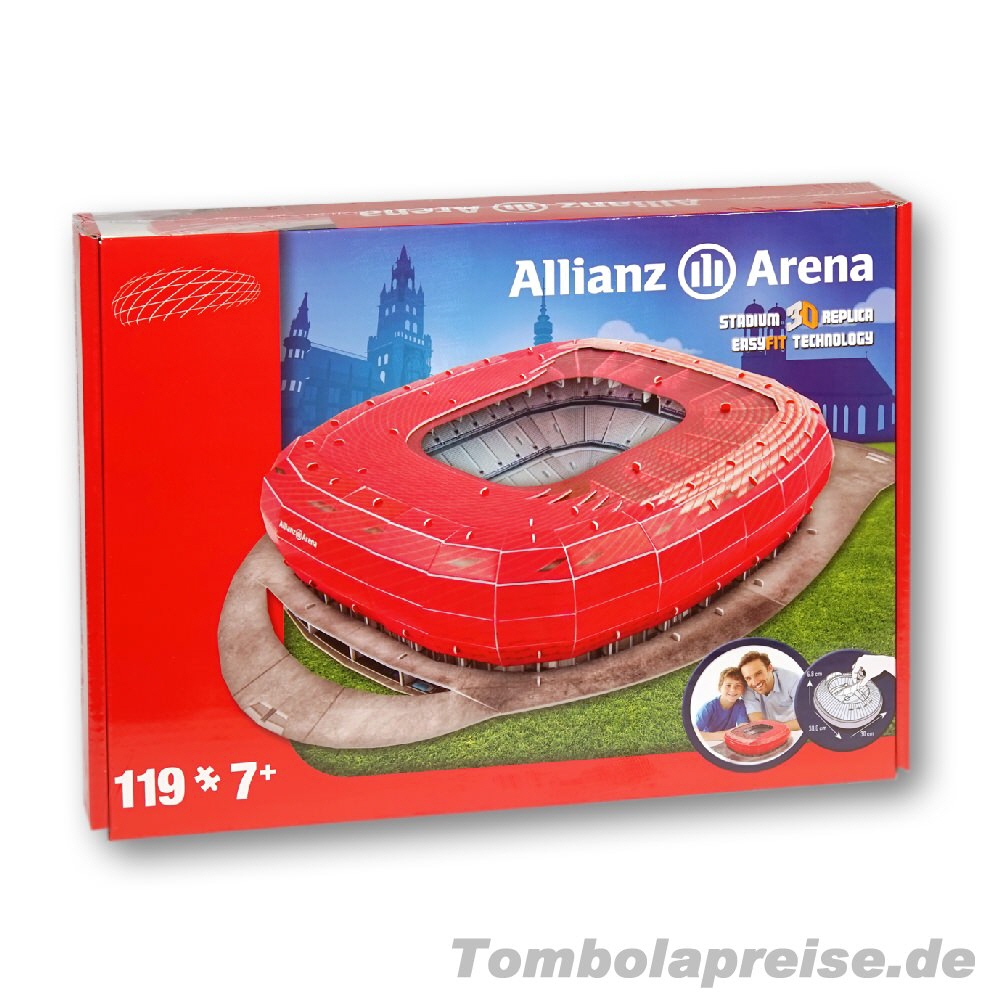 Tombolapreis 3D-Puzzle Allianz-Arena