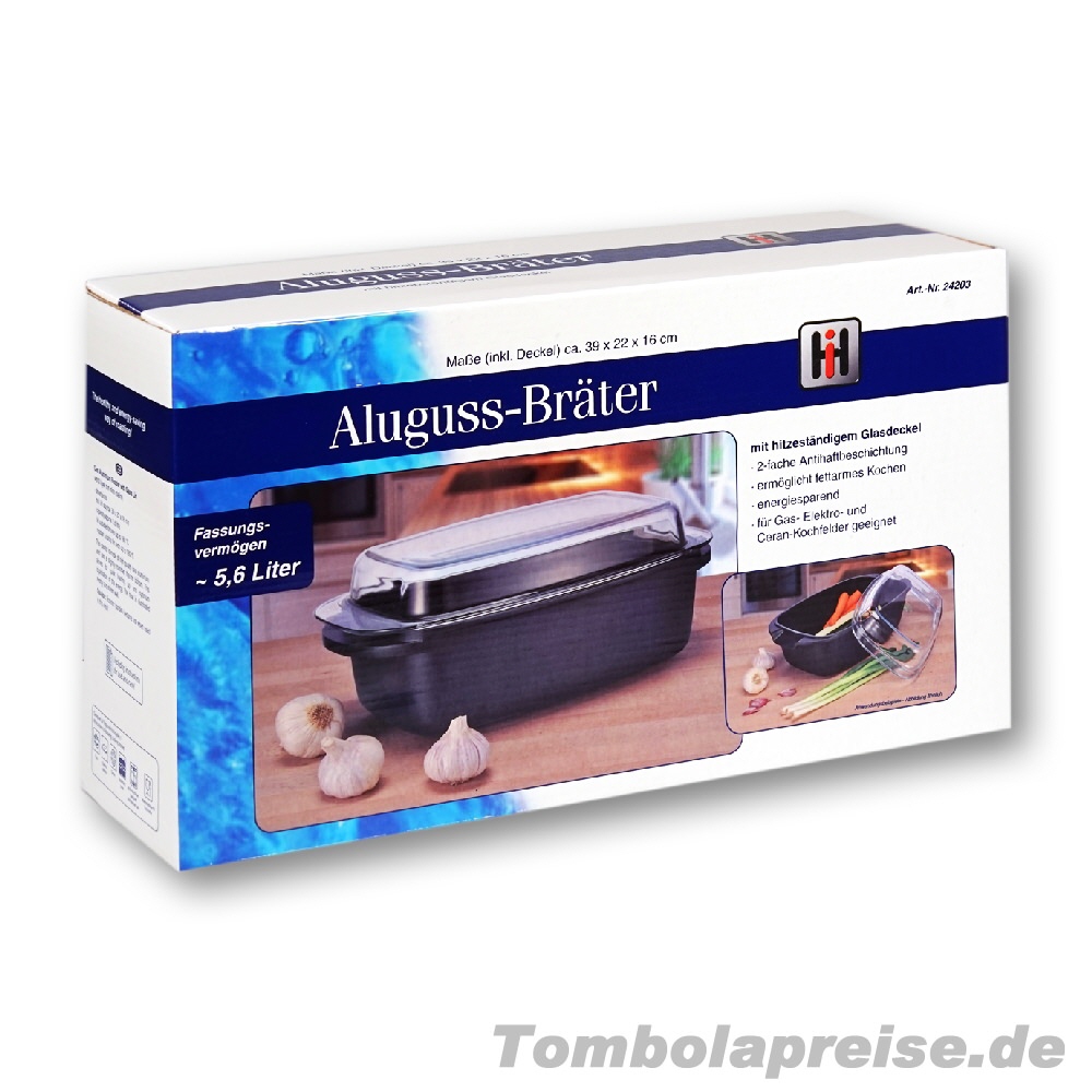 Tombolapreis Aluguss-Bräter