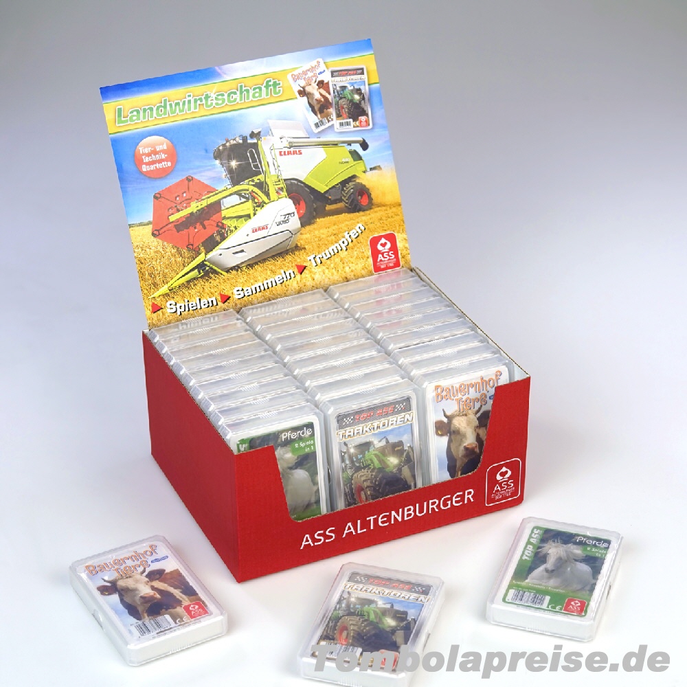 Tombolapreis Quartett Landwirtschaft