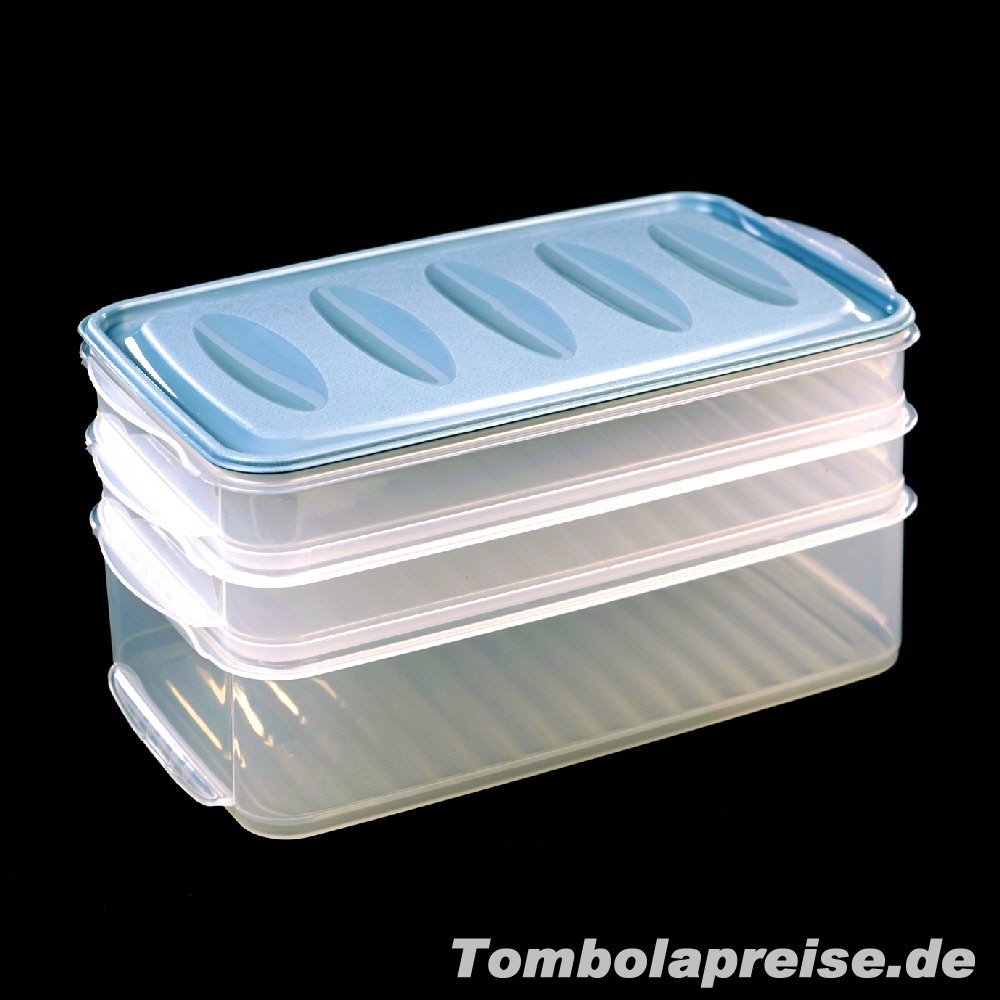 Tombolapreis Aufschnittdosen 3er-Set blau