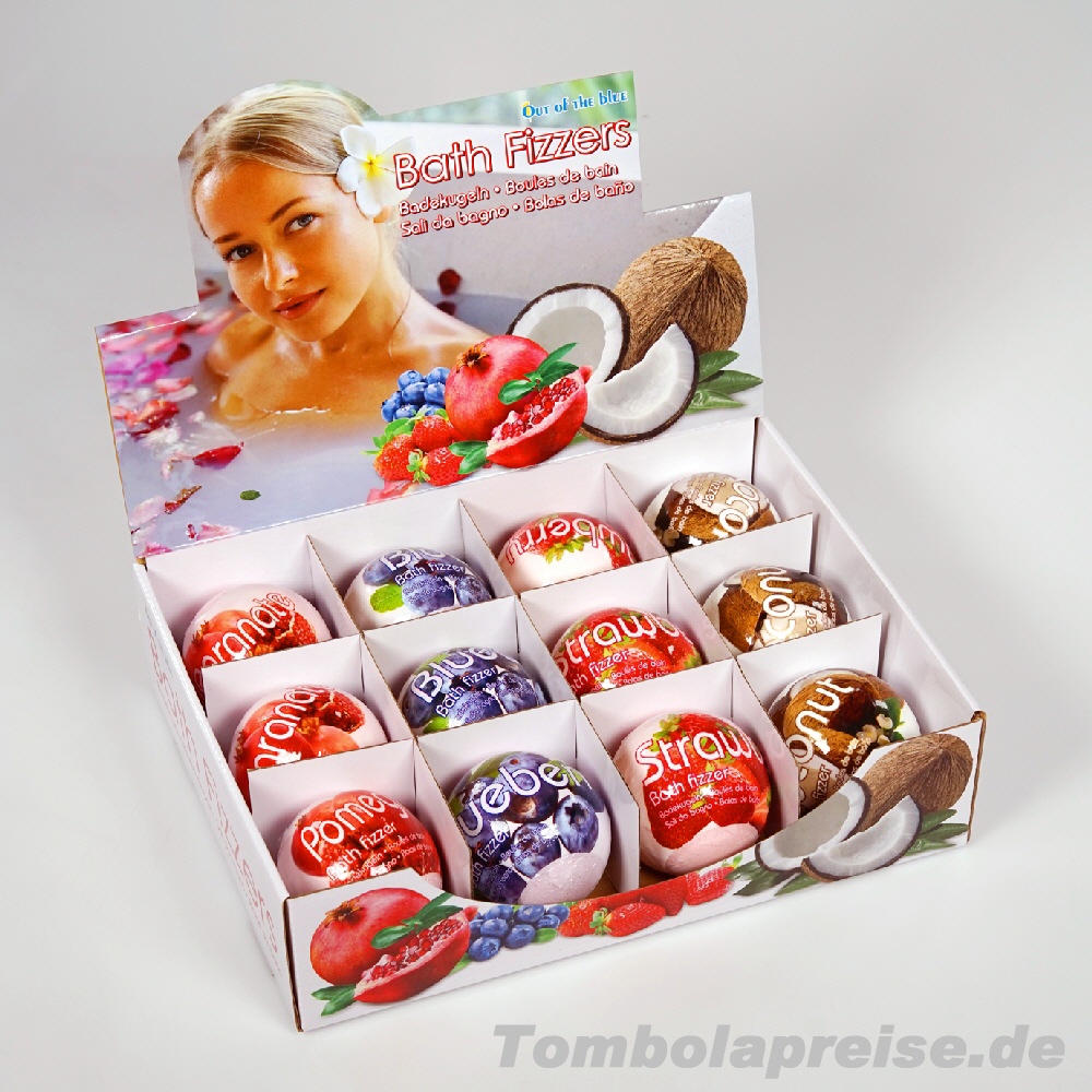 Tombolapreis Früchte-Badekugeln