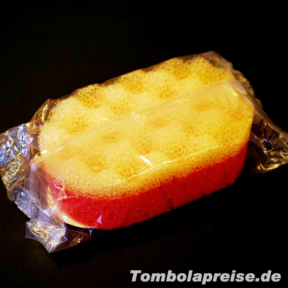 Tombolapreis Badeschwamm