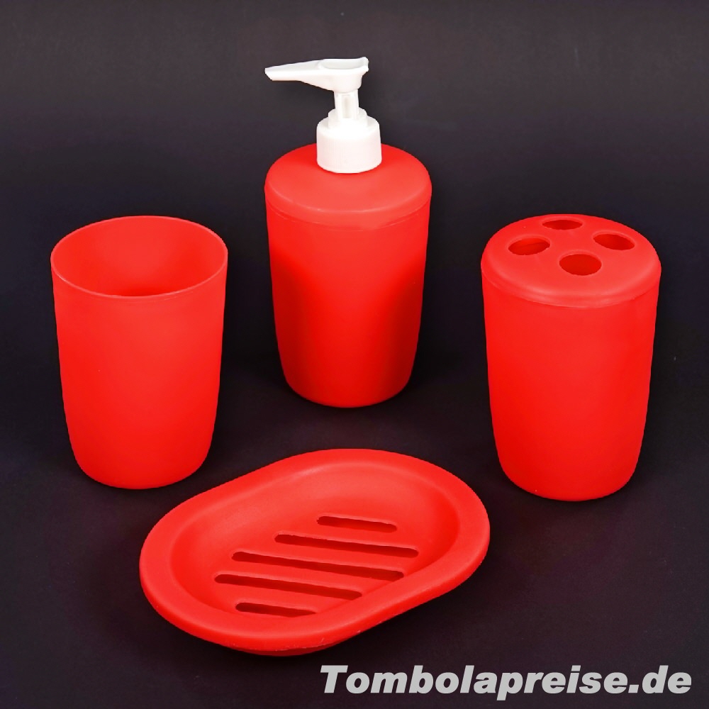 Tombolapreis 4teiliges-Badezimmerset