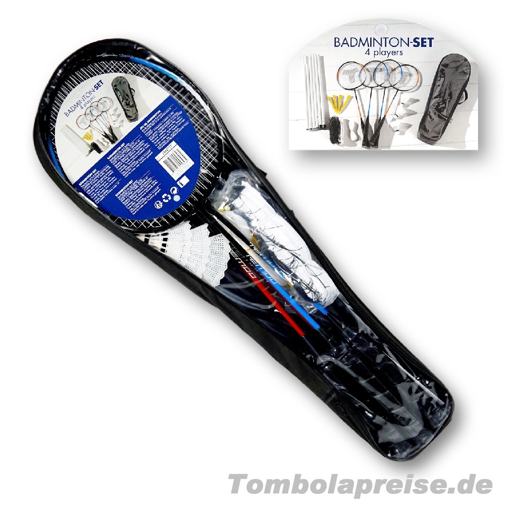 Tombolapreis Badminton-Spielset