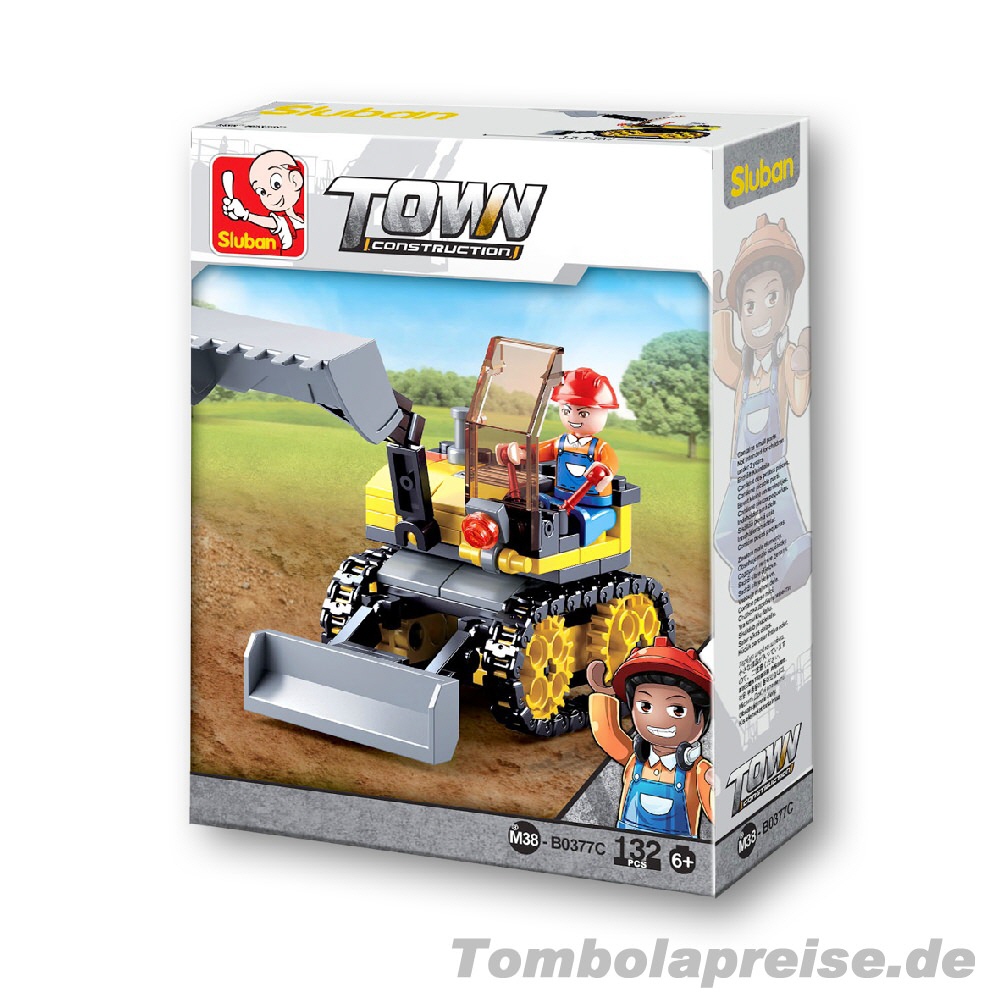 Tombolapreis Bagger Klemmbausteine