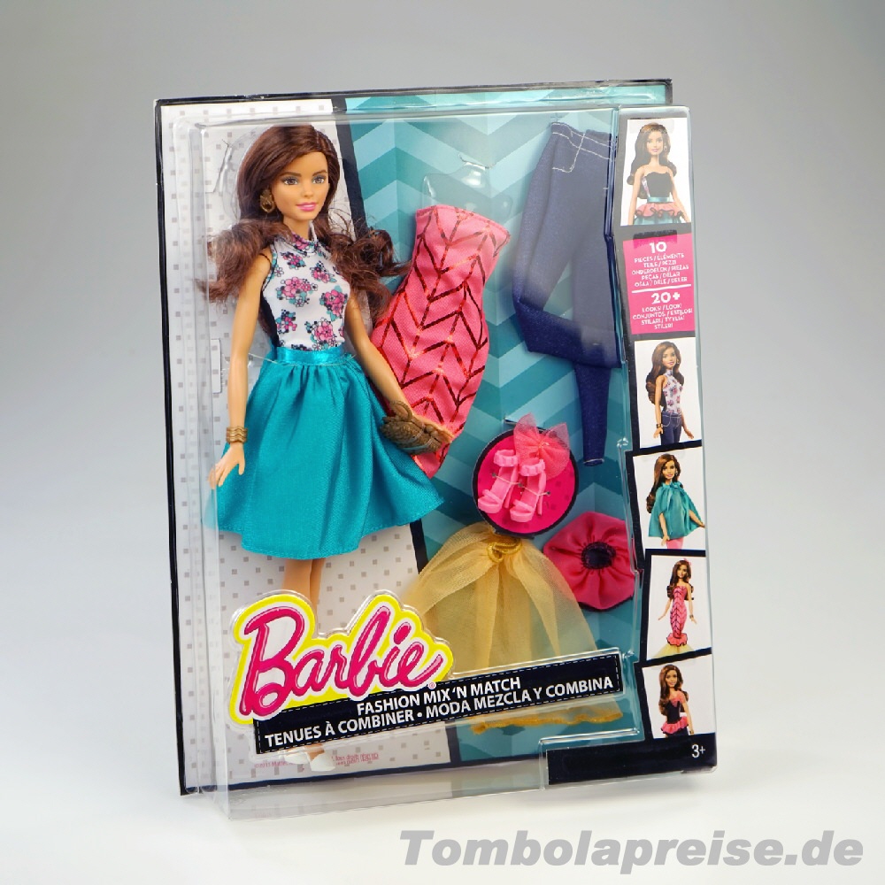 Tombolapreis Barbie-Puppe Modeset