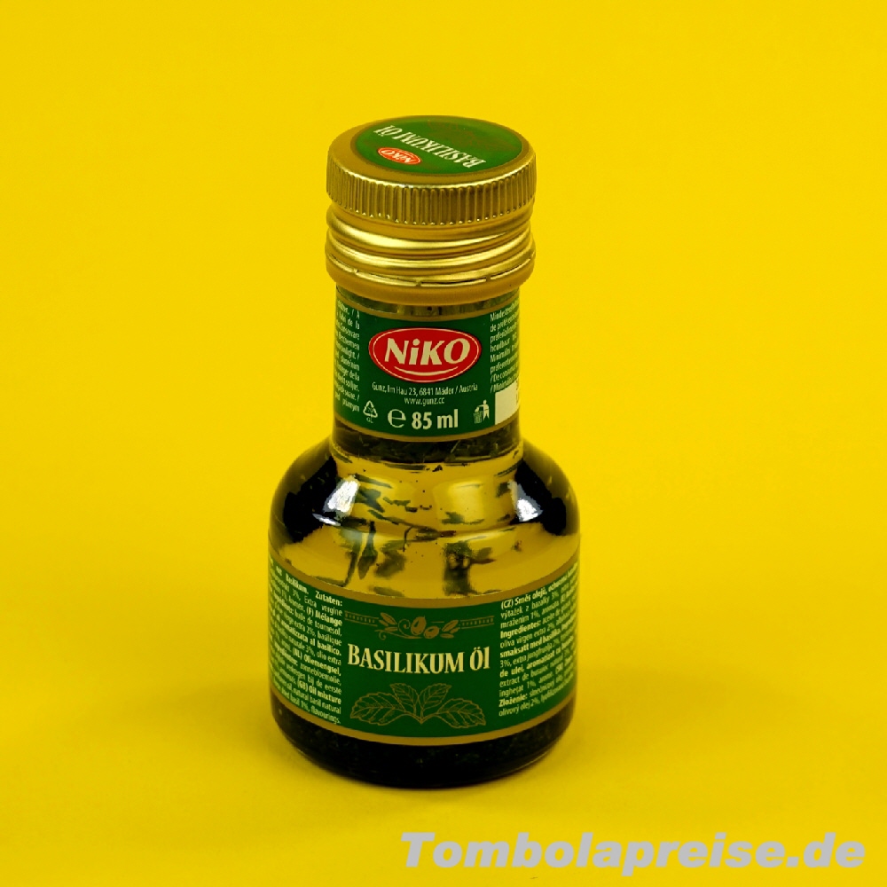 Tombolapreis Basilikum-Öl
