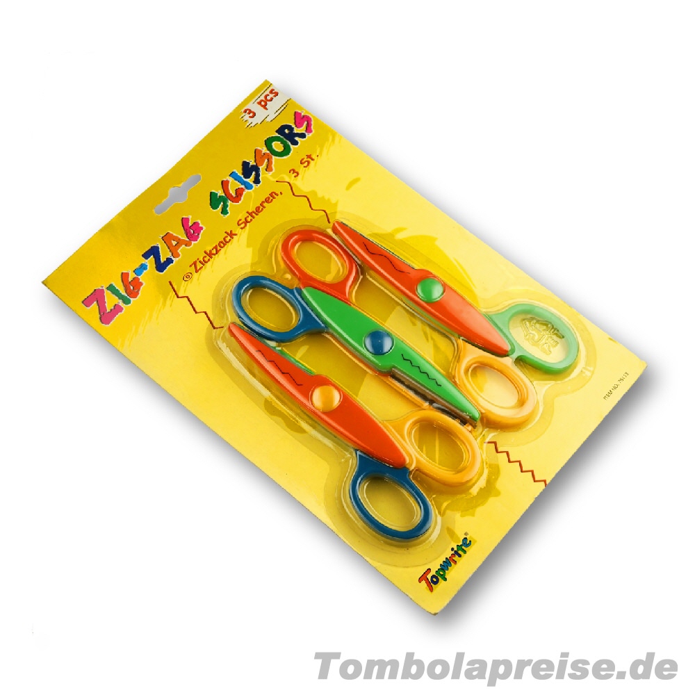 Tombolapreis Bastelscheren 3er-Set