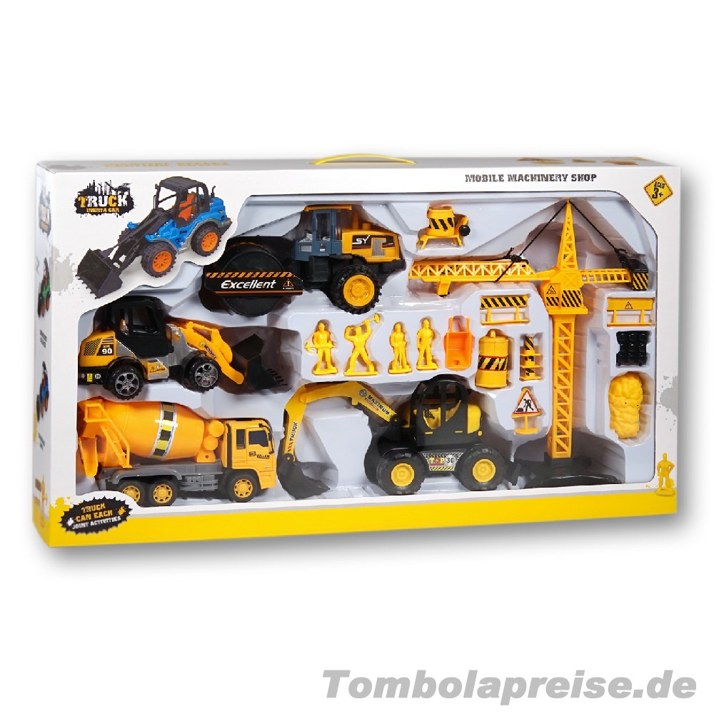 Tombolapreis Spielset Baustelle