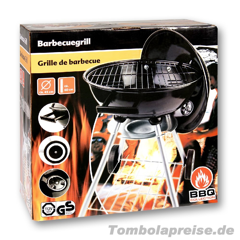 Tombolapreis BBQ-Kugelgrill