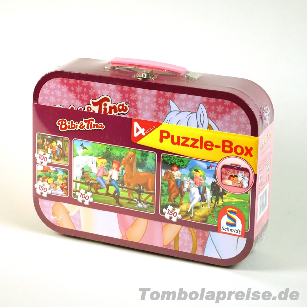 Tombolapreis Puzzle-Koffer Bibi & Tina