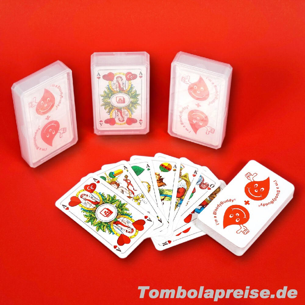Tombolapreis Schafkopfkarten BloodyBuddy
