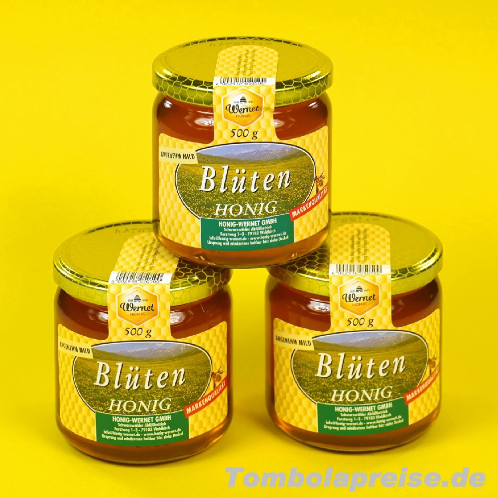 Tombolapreis Honig 500 g
