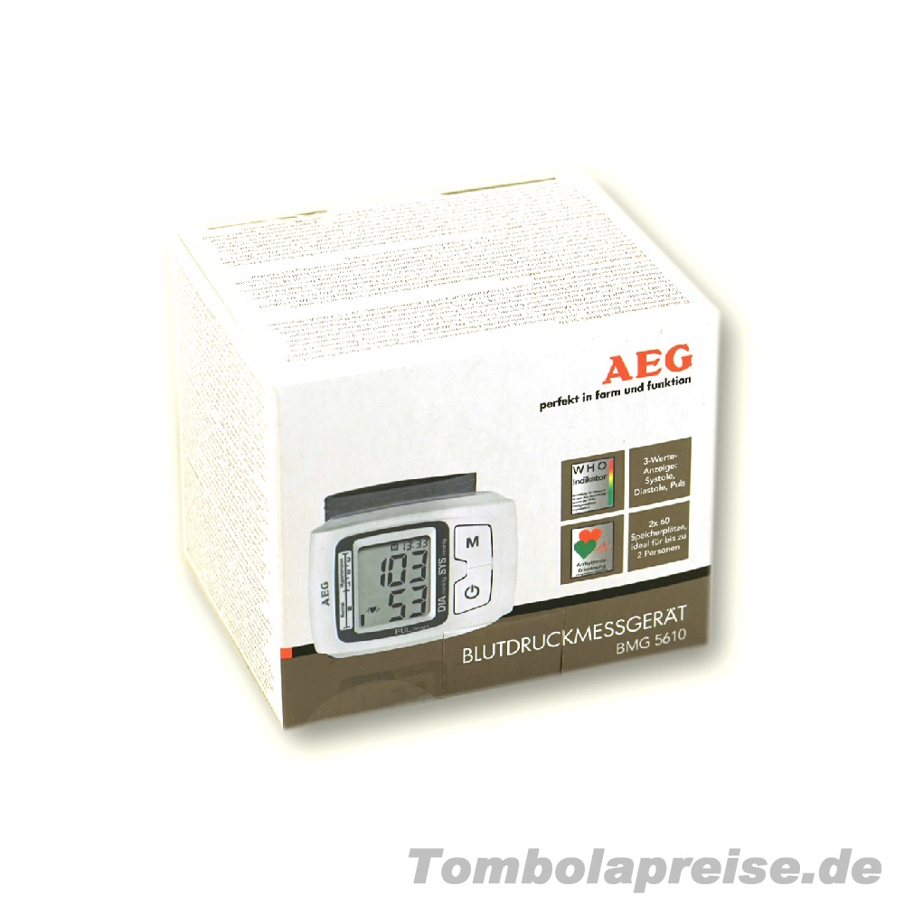Tombolapreis Blutdruck-Messgerät