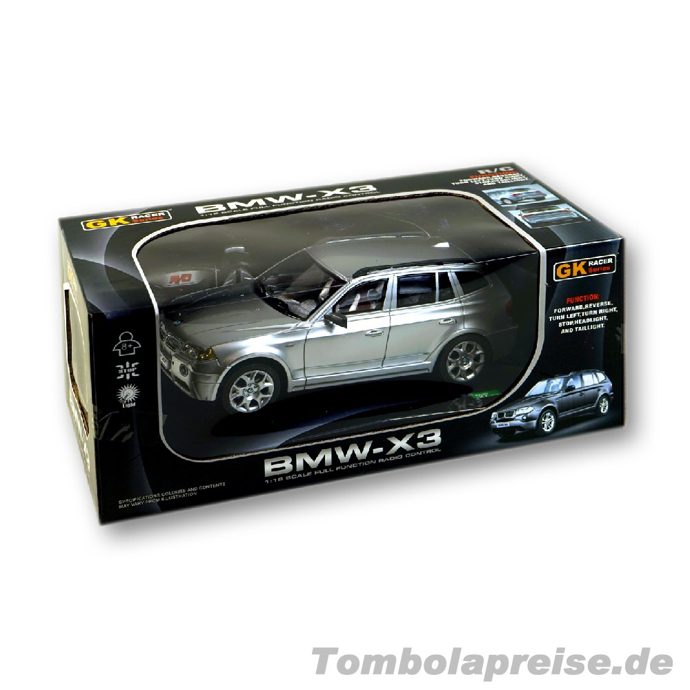 Tombolapreis Modellauto BMW X3