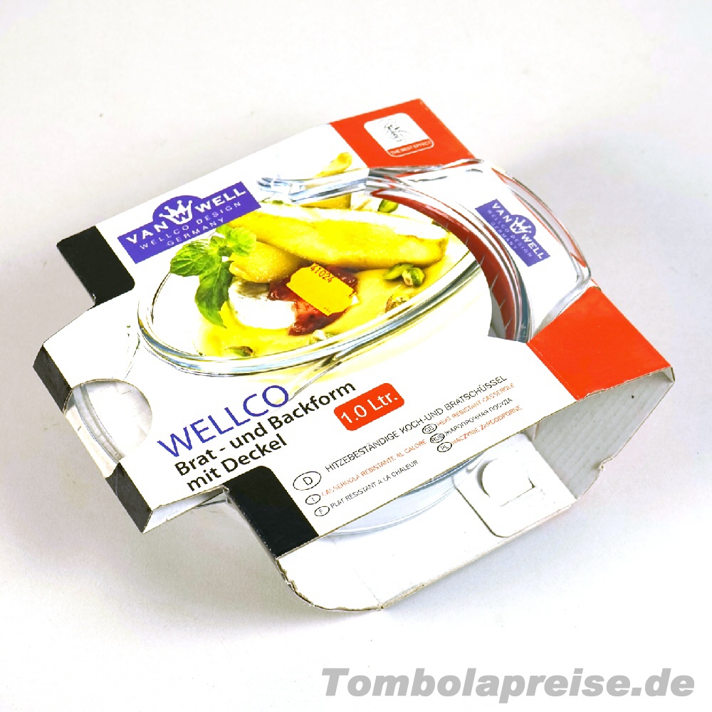 Tombolapreis Brat- und Backform klein