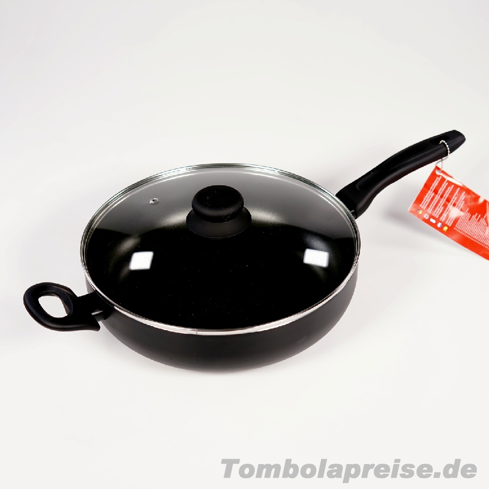Tombolapreis Pfanne mit Glasdeckel